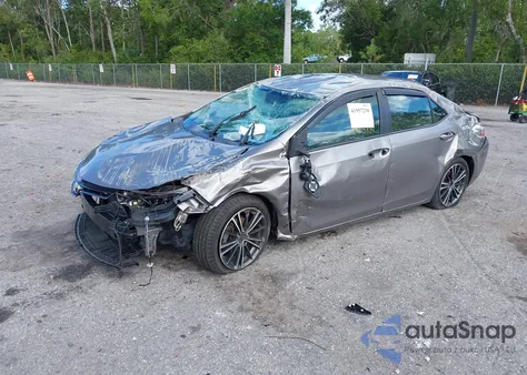 2016 Toyota Corolla Le из США, поврежденный, VIN 2T1BURHE3GC564548